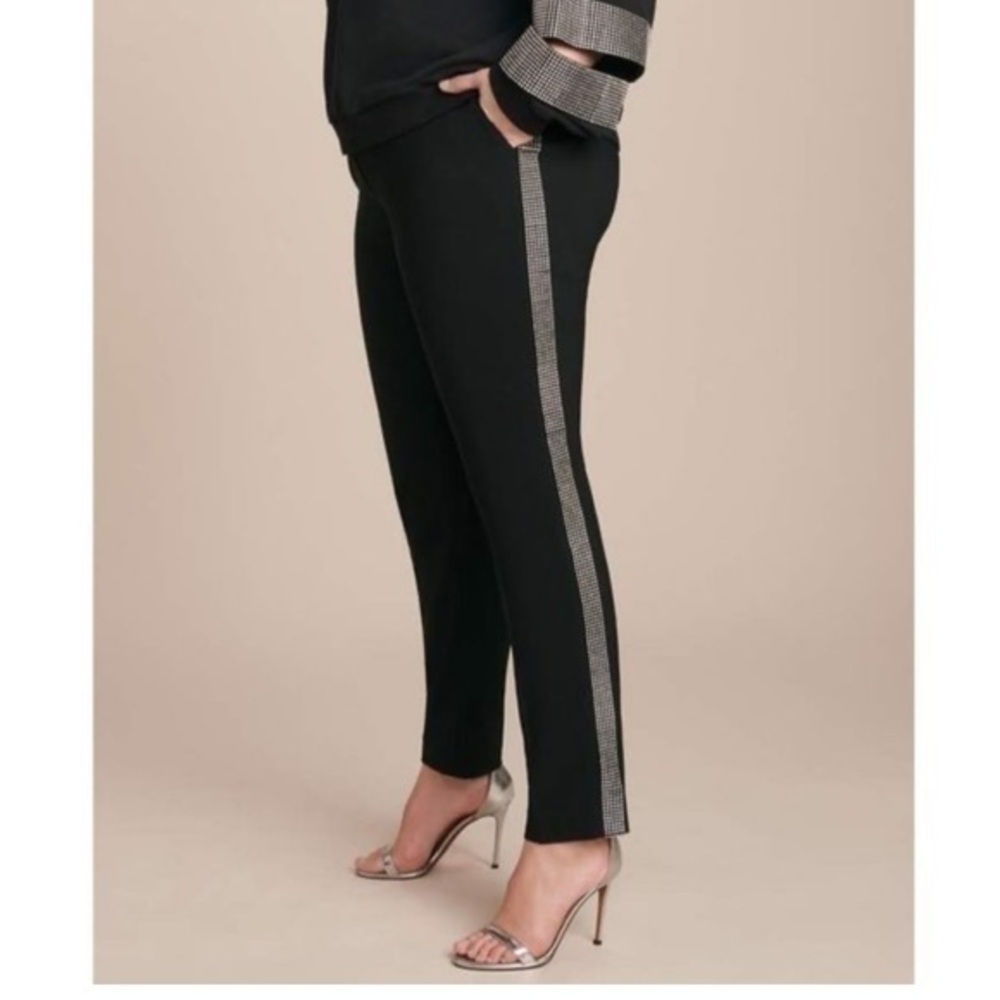 Christopher Kane Crystal Tailored Trousers Runway NWT